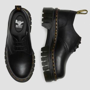 Dr Martens AUDRICK 3 Eye NAPPA LEATHER PLATFORM SHOES Size 6 L EU 37
